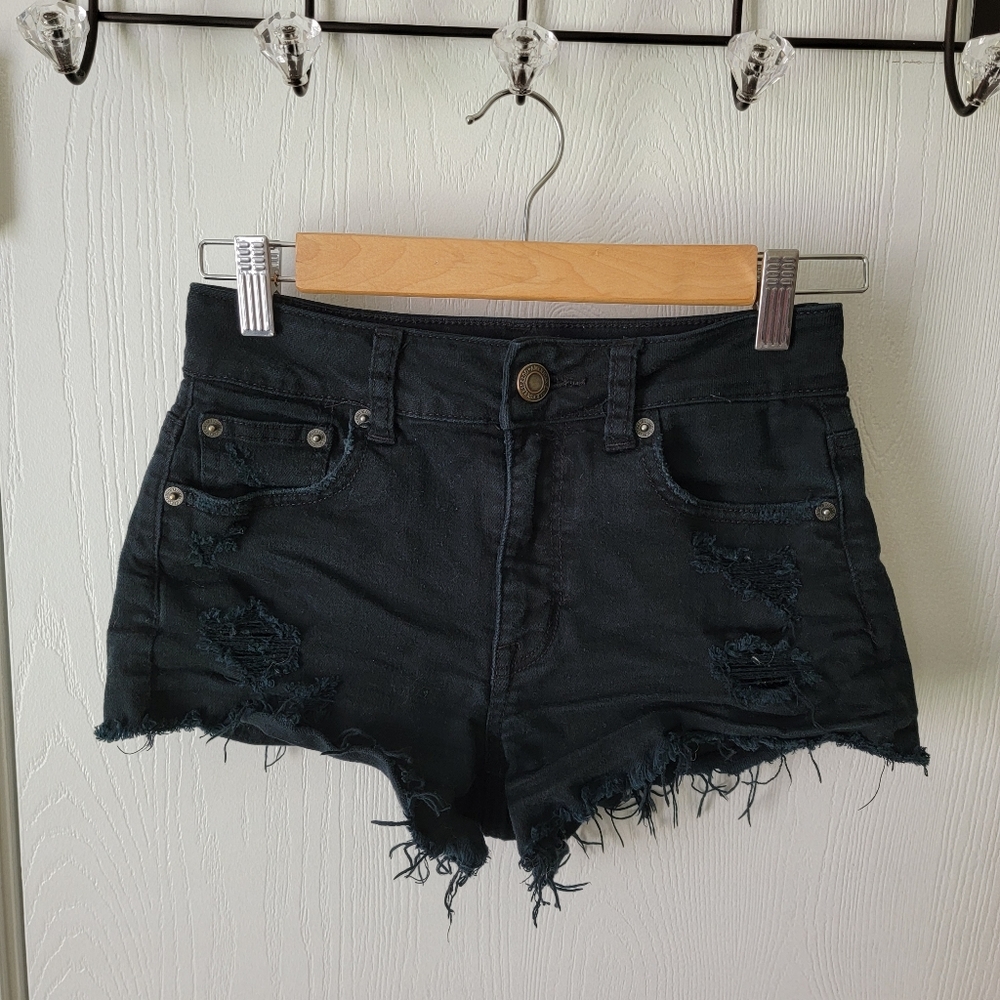 American Eagle Outfitters Hi-Rise Festival Shorts - Picture 4 of 7